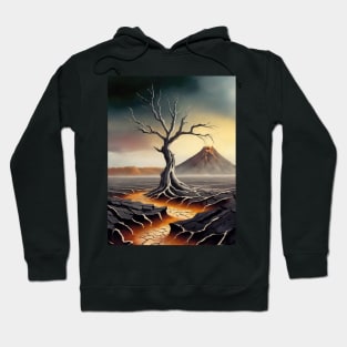 Spooky dead tree Hoodie